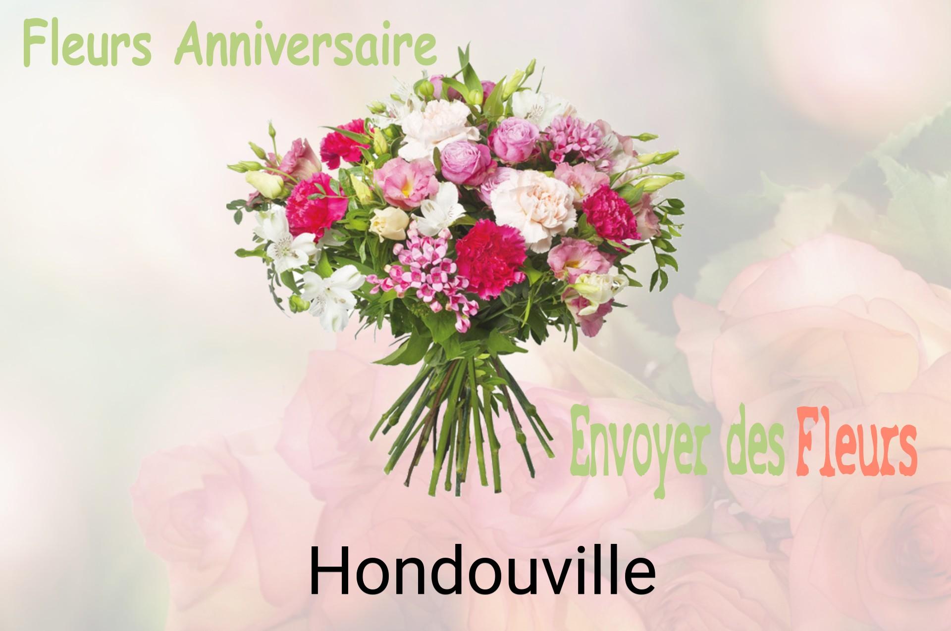 Bouquet de fleurs d’anniversaire livré à Hondouville